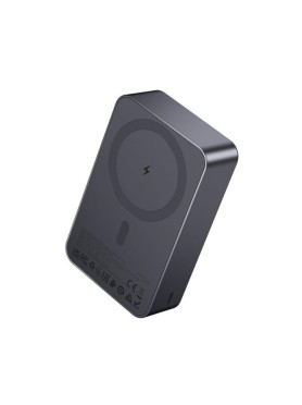 Hoco J160A MagSafe Power Bank 10000mAh 20W με Θύρα USB-C Power Delivery / Quick Charge 3.0 Γκρι