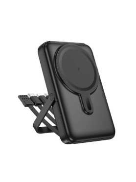 Hoco J135 Rico MagSafe Power Bank 10000mAh 22.5W Μαύρο