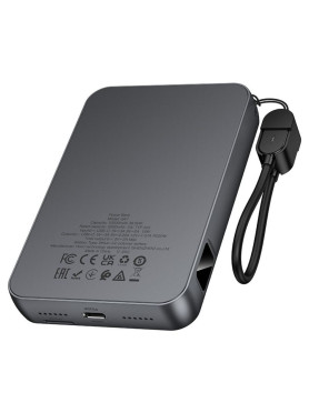 Hoco Q47 Power Bank 10000mAh 20W με Θύρα USB-A και Θύρα USB-C Power Delivery Μαύρο