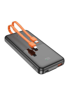 Hoco J119 Power Bank 10000mAh 22.5W με Θύρα USB-A Power Delivery Μαύρο