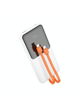 Hoco J119 Power Bank 10000mAh 22.5W με Θύρα USB-A Power Delivery Λευκό