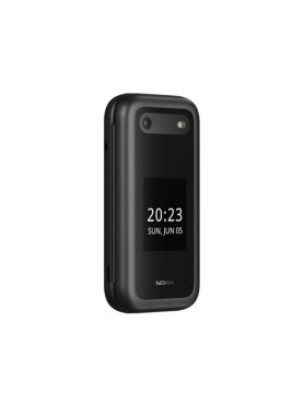 Nokia 2660 Flip Dual SIM Κινητό με Κουμπιά (Ελληνικό Μενού) Μαύρο