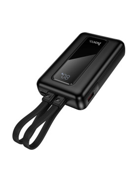 Hoco J162 Power Bank 10000mAh 20W με Θύρα USB-A και Θύρα USB-C Power Delivery / Quick Charge 3.0 Μαύρο