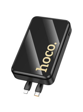 Hoco Q37A Graceful Power Bank 20000mAh 22.5W με Θύρα USB-A και Θύρα USB-C Μαύρο