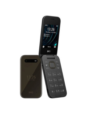 Nokia 2660 Flip Dual SIM Κινητό με Κουμπιά (Ελληνικό Μενού) Μαύρο
