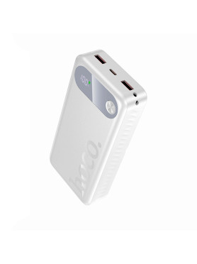 Hoco J154A Victorious Power Bank 20000mAh 22.5W με 2 Θύρες USB-A και Θύρα USB-C Power Delivery Λευκό