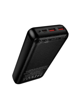 Hoco J159A Essence Power Bank 20000mAh 20W με 2 Θύρες USB-A και Θύρα USB-C Power Delivery Μαύρο