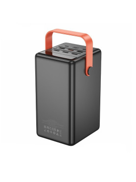 Hoco DB03 Max Power Bank 100000mAh 65W με 6 Θύρες USB-A και 2 Θύρες USB-C Μαύρο