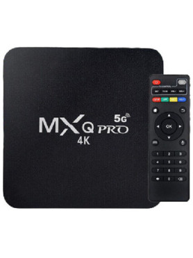 TV Box MXQ Pro 5G RK3228A 4K UHD με WiFi USB 2.0 8GB RAM και 128GB Αποθηκευτικό Χώρο με Λειτουργικό Android 11.1