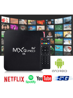 TV Box MXQ Pro 5G RK3228A 4K UHD με WiFi USB 2.0 8GB RAM και 128GB Αποθηκευτικό Χώρο με Λειτουργικό Android 11.1