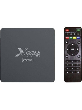 TV Box X96Q-PRO 4K UHD με WiFi 2GB RAM και 16GB Αποθηκευτικό Χώρο με Λειτουργικό Android 10.0