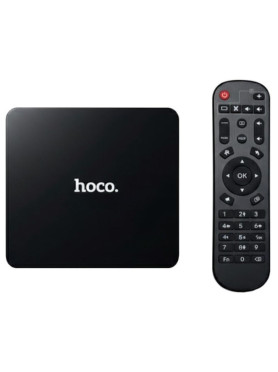 Hoco TV Box DQ10 Plus 4K UHD με WiFi USB 2.0 4GB RAM και 32GB Αποθηκευτικό Χώρο με Λειτουργικό Android 12.0