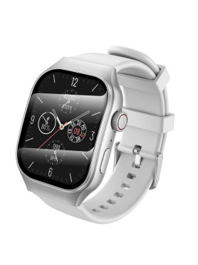 Hoco Y33 Smartwatch με Παλμογράφο (Ασημί)