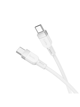 USB 2.0 Cable USB-C male - USB-C 60W Λευκό 1m