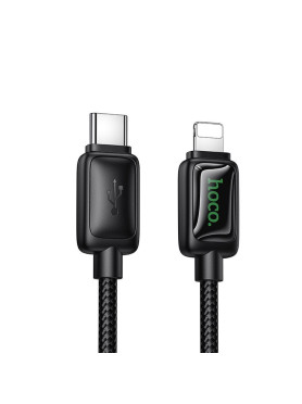 Hoco USB-C to Lightning Cable 30W Μαύρο 1.2m 311838