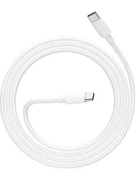 Hoco X51 USB 2.0 Cable USB-C male - USB-C 100W PD Λευκό 2m HC-X51WH