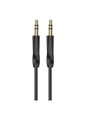 Borofone Καλώδιο Ήχου 3.5mm male - 3.5mm male Μαύρο 1m Bl16