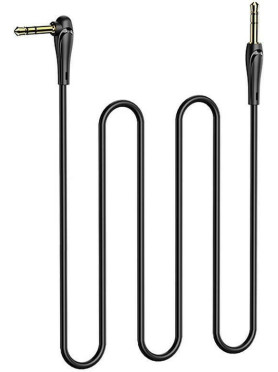 Hoco Καλώδιο Ήχου 3.5mm male - 3.5mm male Μαύρο 2m HOC-UPA14-2-BK