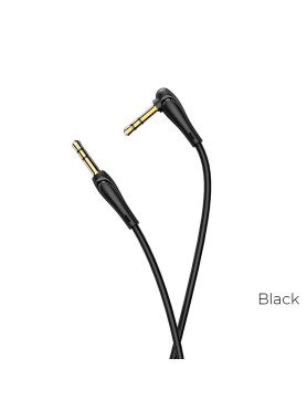 Hoco Καλώδιο Ήχου 3.5mm male - 3.5mm male Μαύρο 2m HOC-UPA14-2-BK