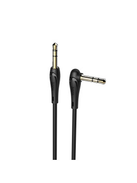 Hoco Καλώδιο Ήχου 3.5mm male - 3.5mm male Μαύρο 2m HOC-UPA14-2-BK