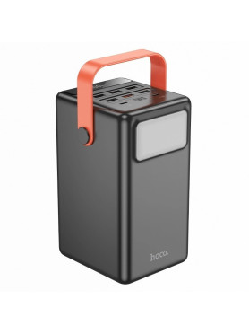 Hoco J142 Power Bank 100000mAh 22.5W με 6 Θύρες USB-A και 2 Θύρες USB-C Power Delivery Μαύρο