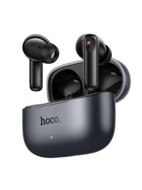 Hoco EQ27 In-ear Bluetooth Handsfree Ακουστικά με Θήκη Φόρτισης Μαύρα