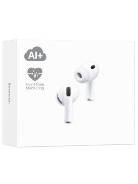 Hoco EW98 In-ear Bluetooth Handsfree Ακουστικά με Θήκη Φόρτισης Λευκά