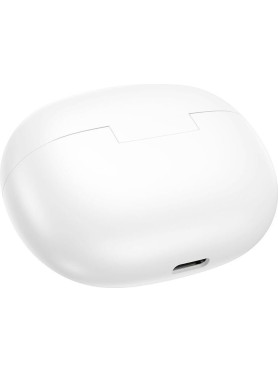 Hoco EQ26 In-ear Bluetooth Handsfree Ακουστικά με Θήκη Φόρτισης Λευκά