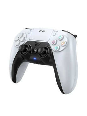 Hoco GA1 Phoenix Ασύρματο Gamepad για PC / PS4 Λευκό